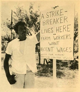 My uncle, Texas Farm Workers Strike
