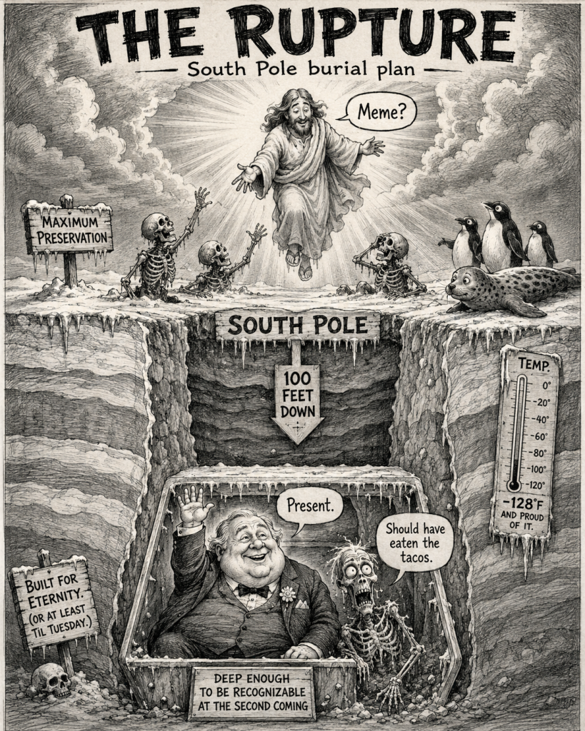 The Rupture – I am not going to be “Left Behind.”